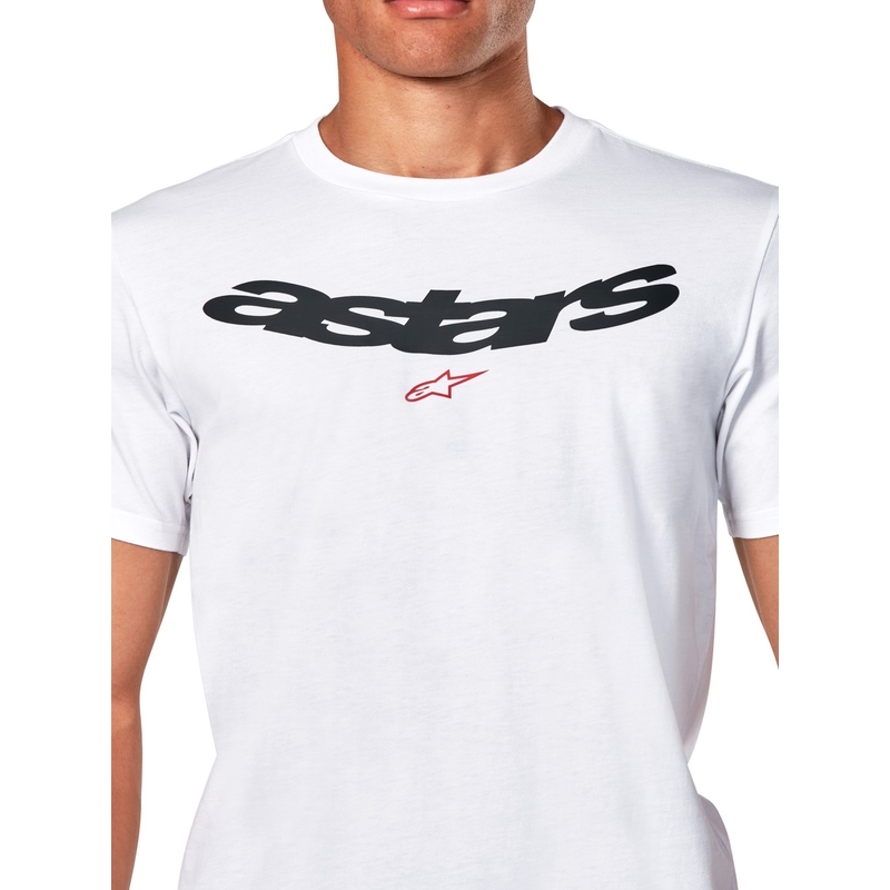 Marškinėliai Alpinestars Elliptic CSF white