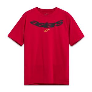 Marškinėliai Alpinestars Elliptic CSF red
