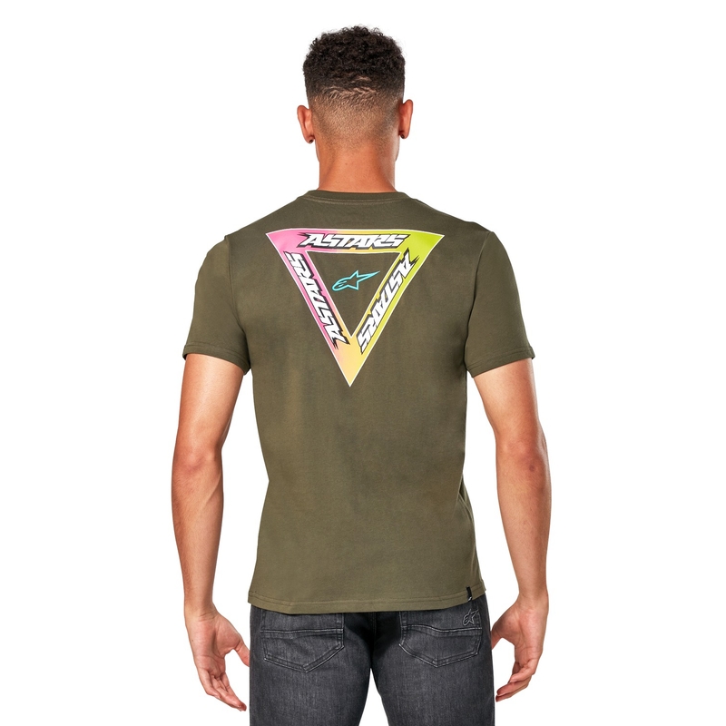 Marškinėliai Alpinestars Invert CSF green