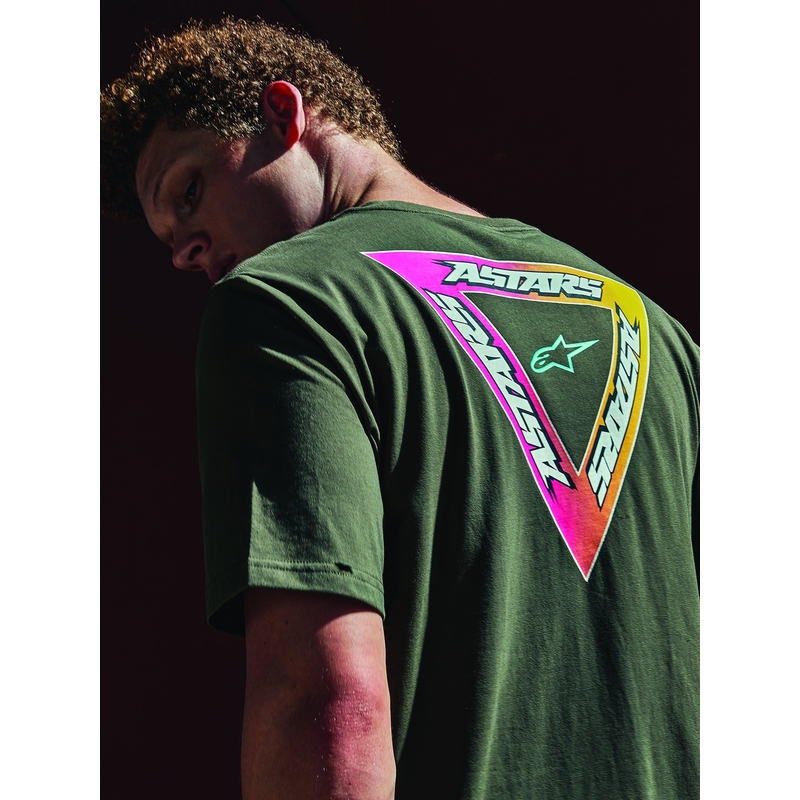 Marškinėliai Alpinestars Invert CSF green