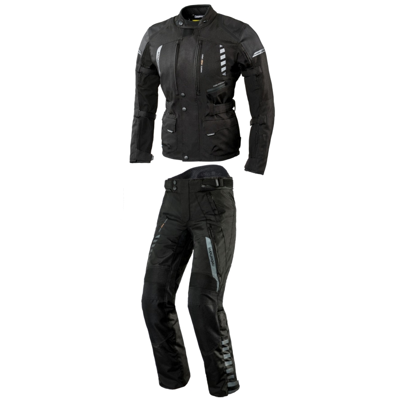 Moto kostiumas Rebelhorn Hiker II black išpardavimas