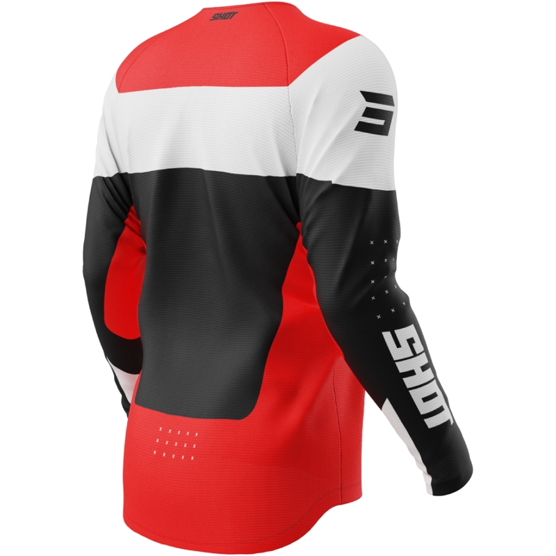 Dětský motokrosový dres Shot Draw League červený