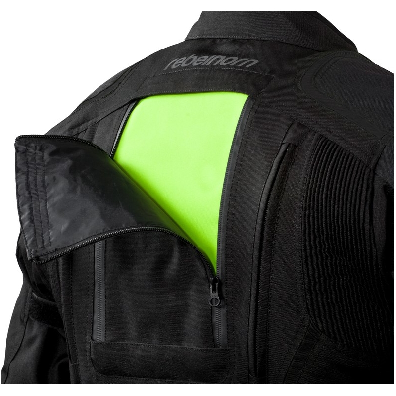Moto kostiumas Rebelhorn Hiker II black išpardavimas