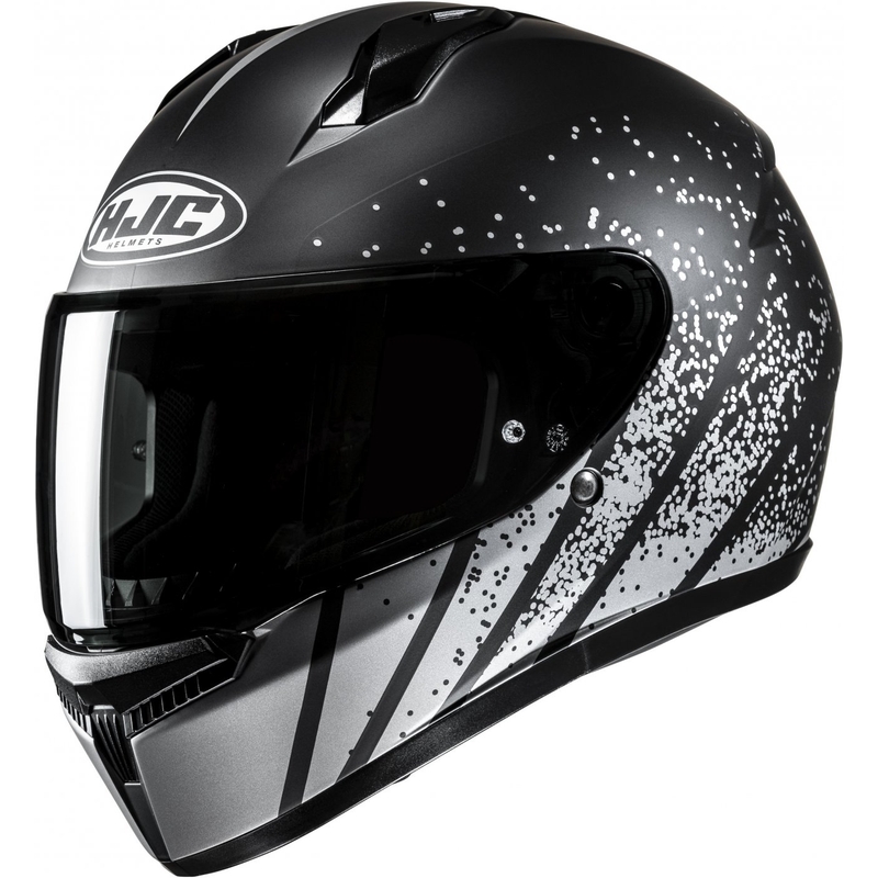 Integruotas motociklininko šalmas HJC C10 Haven MC5SF juodai pilkas