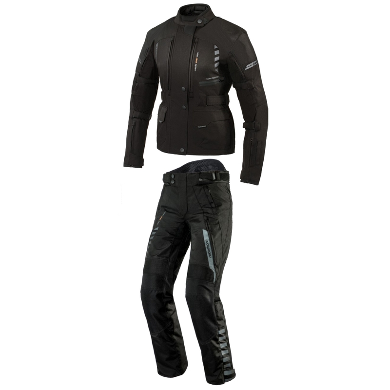 Moteriškas moto kostiumas Rebelhorn Hiker II black