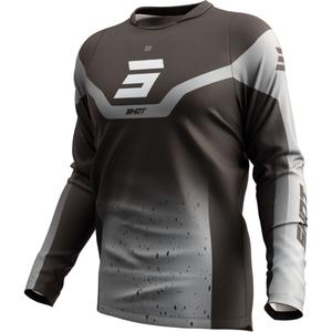 Motokroso marškinėliai Shot Devo Blast black-grey