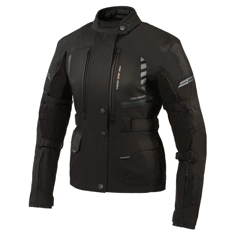Moteriškas moto kostiumas Rebelhorn Hiker II black