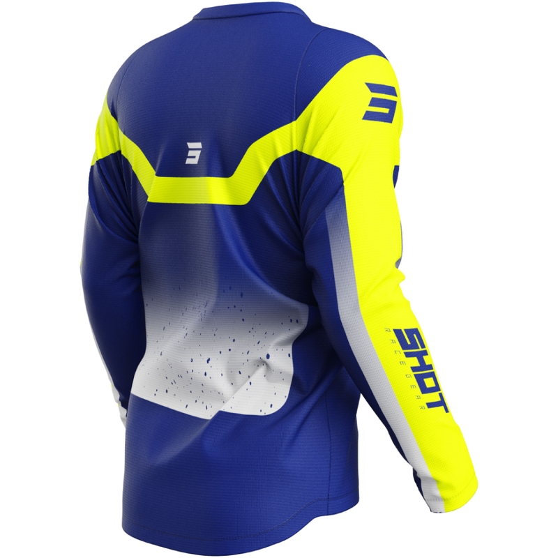 Motokroso marškinėliai Shot Devo Blast blue