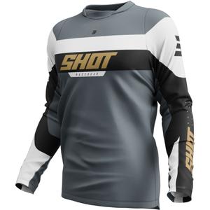 Motokroso marškinėliai Shot Devo lygos auksas