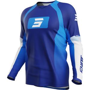 Motokroso marškinėliai Shot Draw Instinct blue