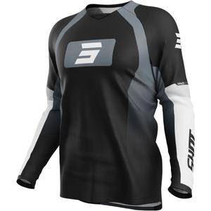 Motokroso marškinėliai Shot Draw Instinct pilka