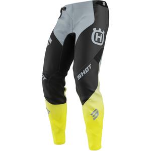 Shot Aerolite HVA Motokroso kelnės juodai pilkos spalvos