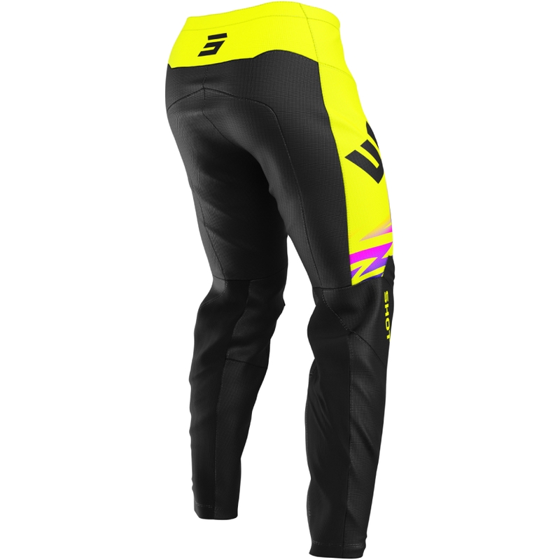 Motokroso kelnės Shot Devo X-Trem fluo yellow