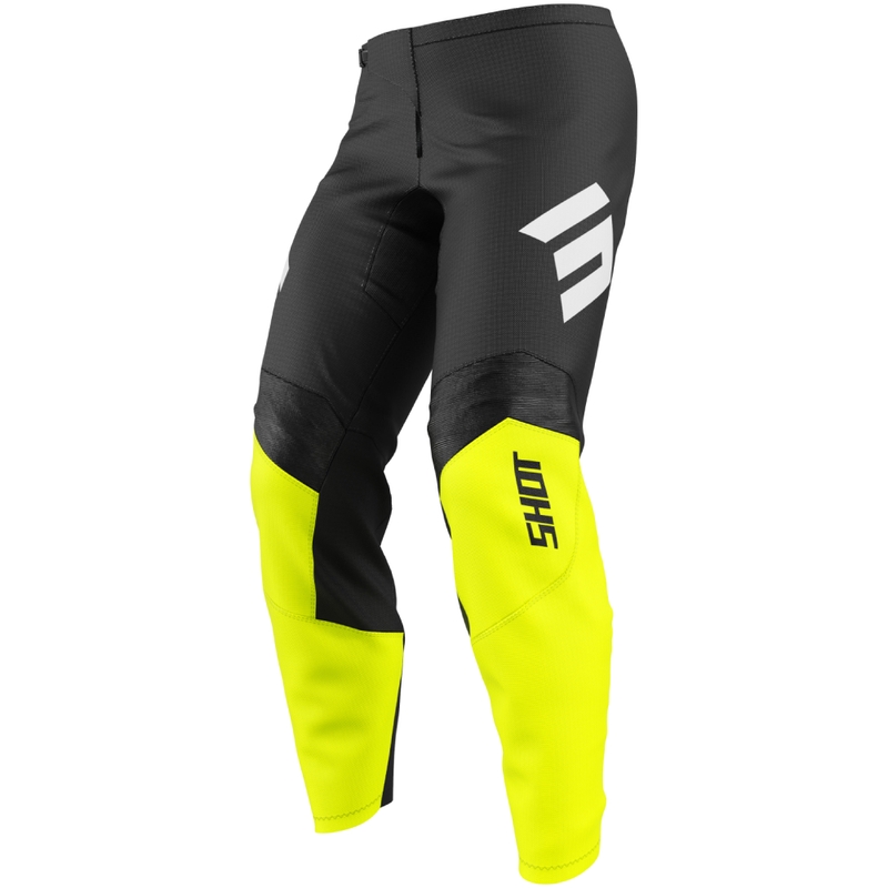 Motokroso kelnės Shot Draw Instinct fluo yellow
