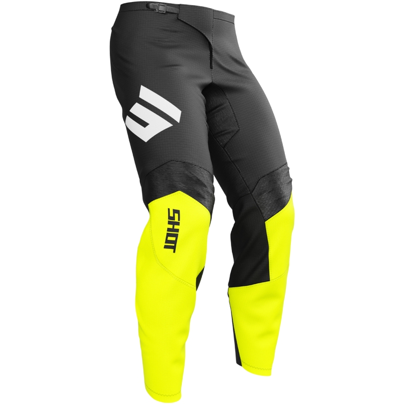 Motokroso kelnės Shot Draw Instinct fluo yellow