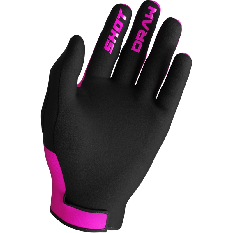 Motokroso pirštinės Shot Draw Sky pink