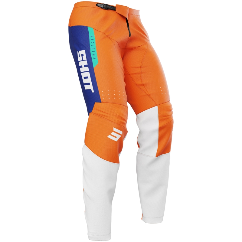 Vaikų motokroso kelnės Shot Draw League orange