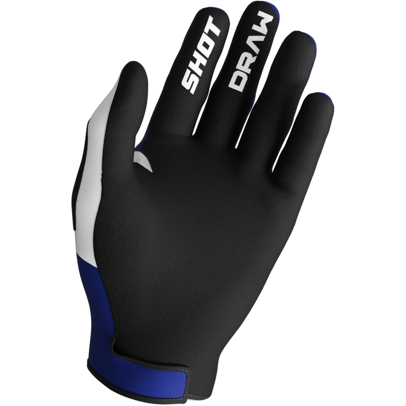 Vaikiškos motokroso pirštinės Shot Draw Sky blue