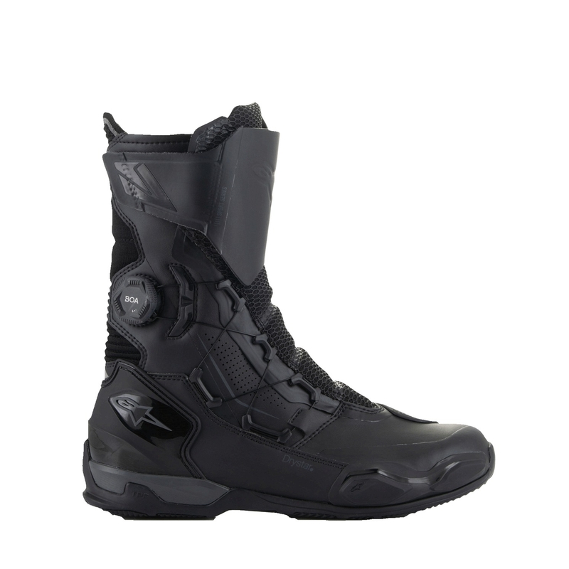 "Alpinestars SP-X BOA Drystar" juodai tamsiai pilki motociklininko batai