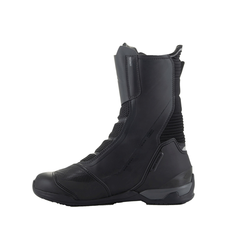 "Alpinestars SP-X BOA Drystar" juodai tamsiai pilki motociklininko batai