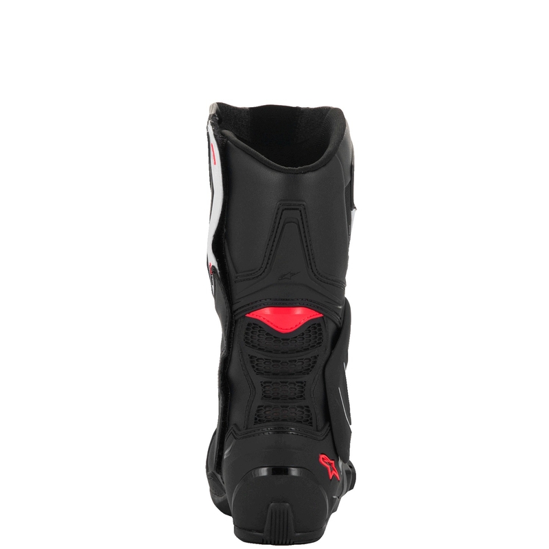 "Alpinestars" moteriški "Stella SMX-6 3" juodos, baltos ir rožinės spalvų motociklininkų batai