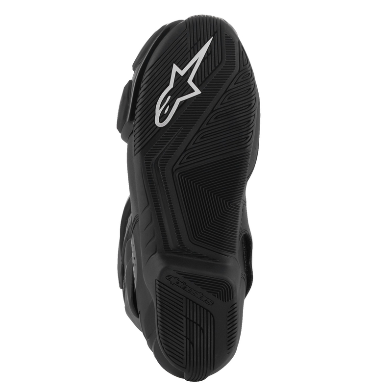 "Alpinestars" moterų "Stella SMX-6 3 Drystar" juodai sidabriniai motociklininko batai