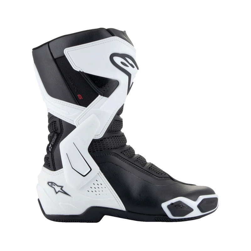 "Alpinestars" moterų "Stella SMX-6 3 Drystar" baltos ir juodos spalvų motociklininkų batai