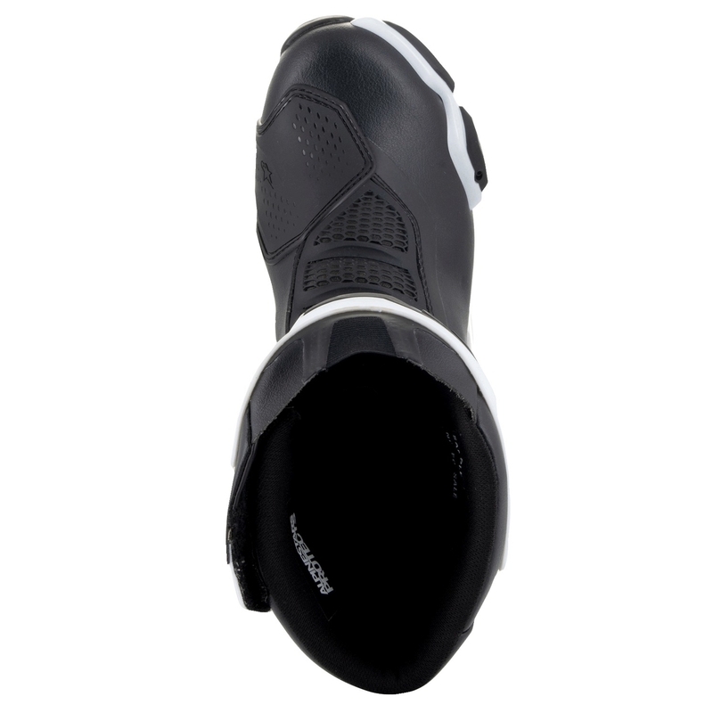 "Alpinestars" moterų "Stella SMX-6 3 Drystar" baltos ir juodos spalvų motociklininkų batai