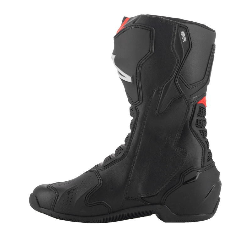 Alpinestars SMX-6 3 juodai-fluo raudoni motociklininko batai