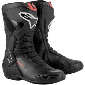 Alpinestars SMX-6 3 juodai-fluo raudoni motociklininko batai