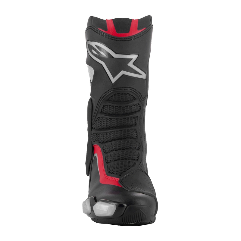 Alpinestars SMX-6 3 juodi-sidabriniai-raudoni motociklininko batai