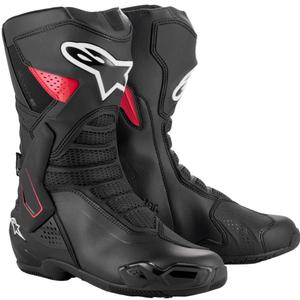 Alpinestars SMX-6 3 Drystar juodai raudoni motociklininko batai