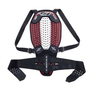 "Alpinestars Nucleon Plasma" stuburo apsauga juoda-balta-raudona