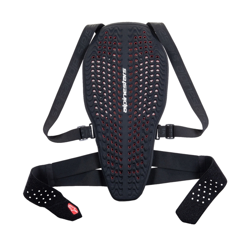"Alpinestars Nucleon Plasma" stuburo apsauga juoda-balta-raudona