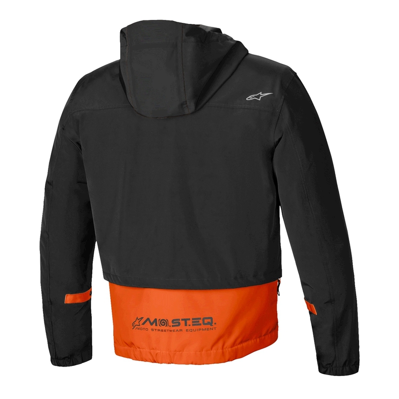 Alpinestars Mootant neperšlampama striukė black-fluo orange