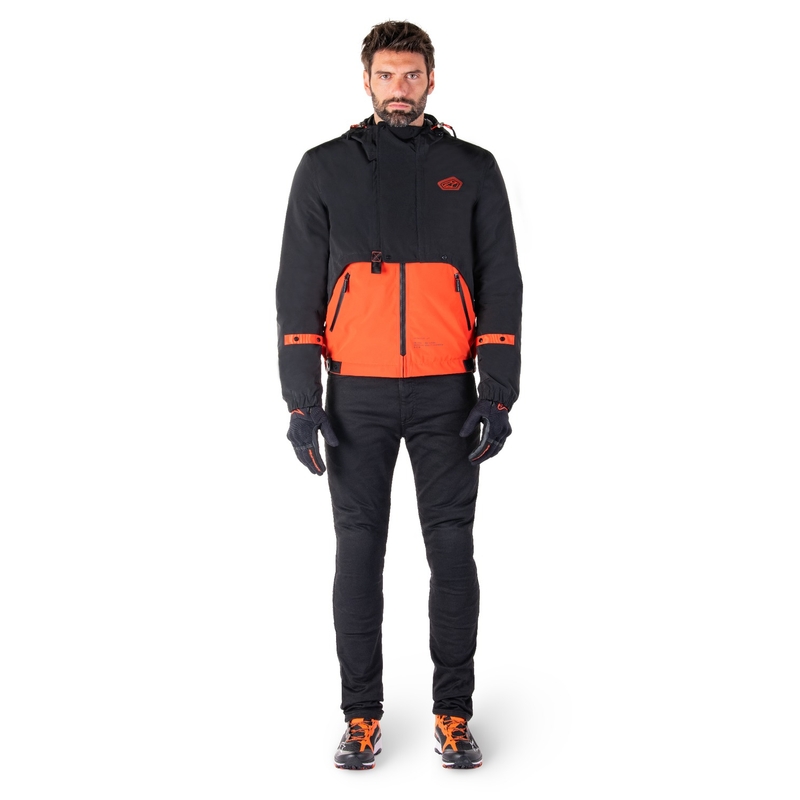 Alpinestars Mootant neperšlampama striukė black-fluo orange