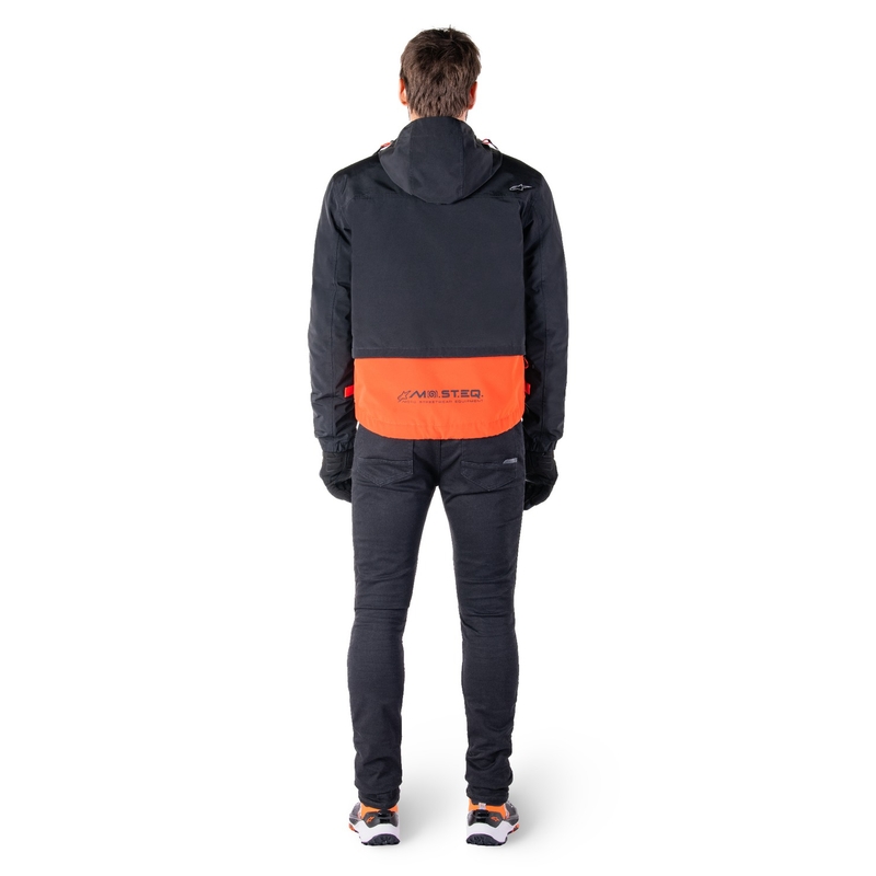 Alpinestars Mootant neperšlampama striukė black-fluo orange