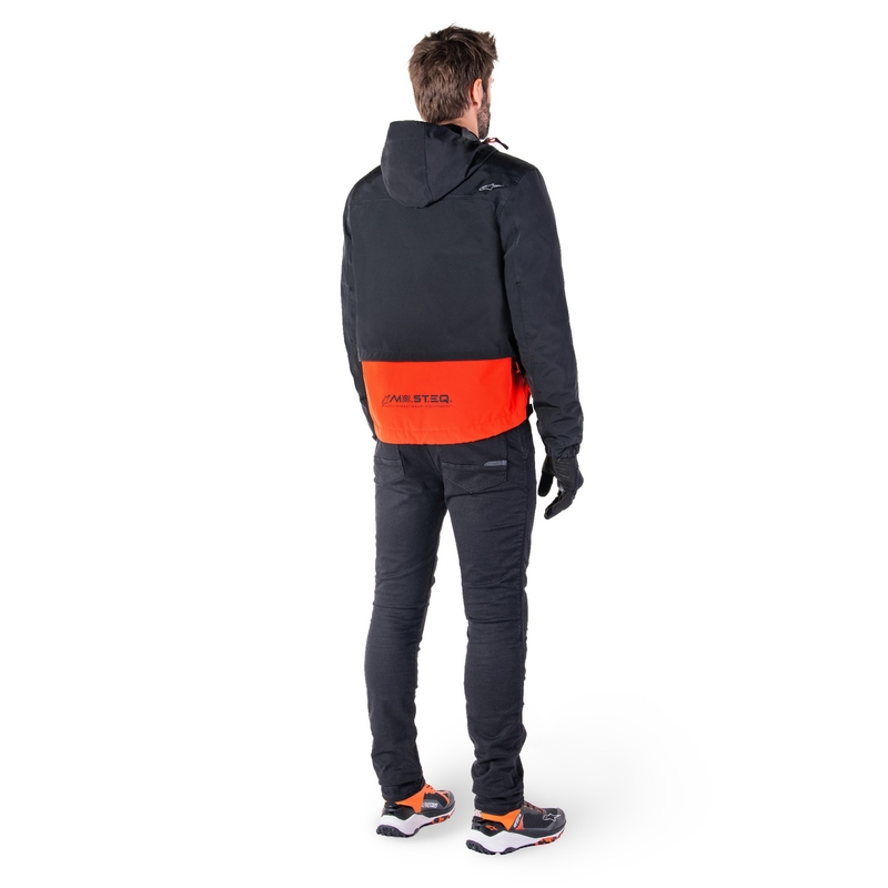 Alpinestars Mootant neperšlampama striukė black-fluo orange