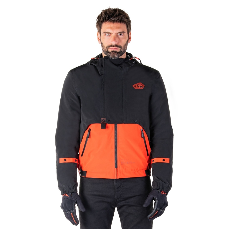 Alpinestars Mootant neperšlampama striukė black-fluo orange