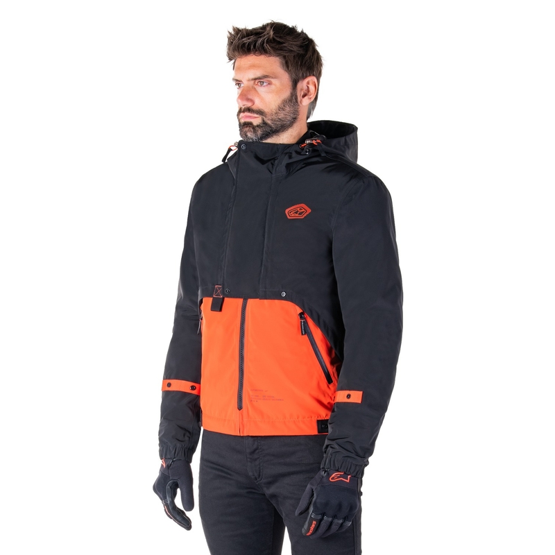 Alpinestars Mootant neperšlampama striukė black-fluo orange
