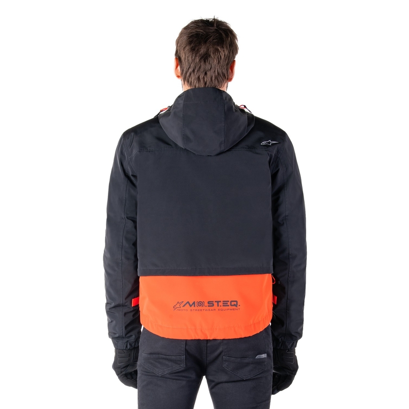 Alpinestars Mootant neperšlampama striukė black-fluo orange