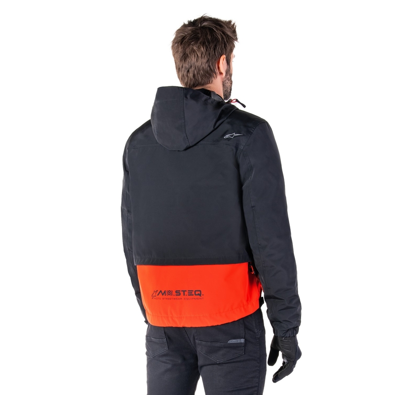 Alpinestars Mootant neperšlampama striukė black-fluo orange