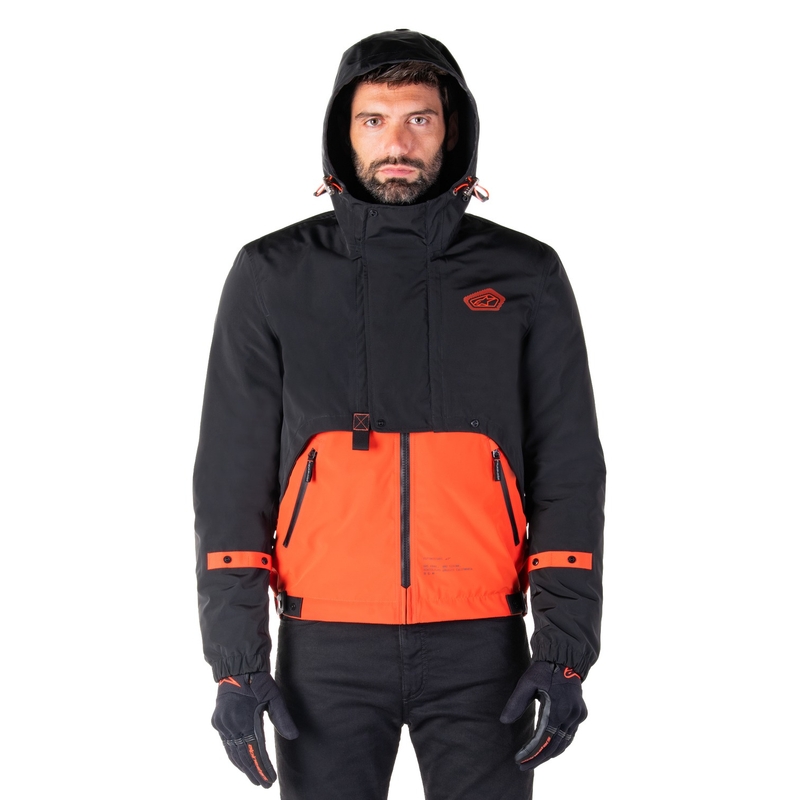 Alpinestars Mootant neperšlampama striukė black-fluo orange