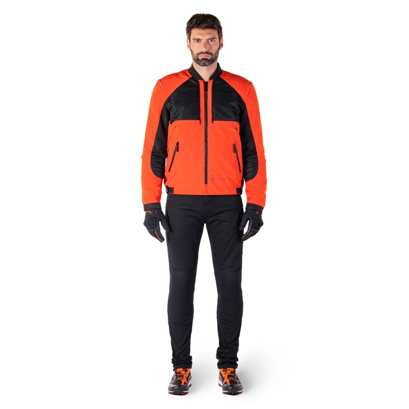 Alpinestars Mootant neperšlampama striukė black-fluo orange