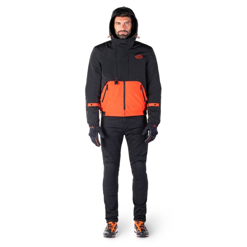 Alpinestars Mootant neperšlampama striukė black-fluo orange