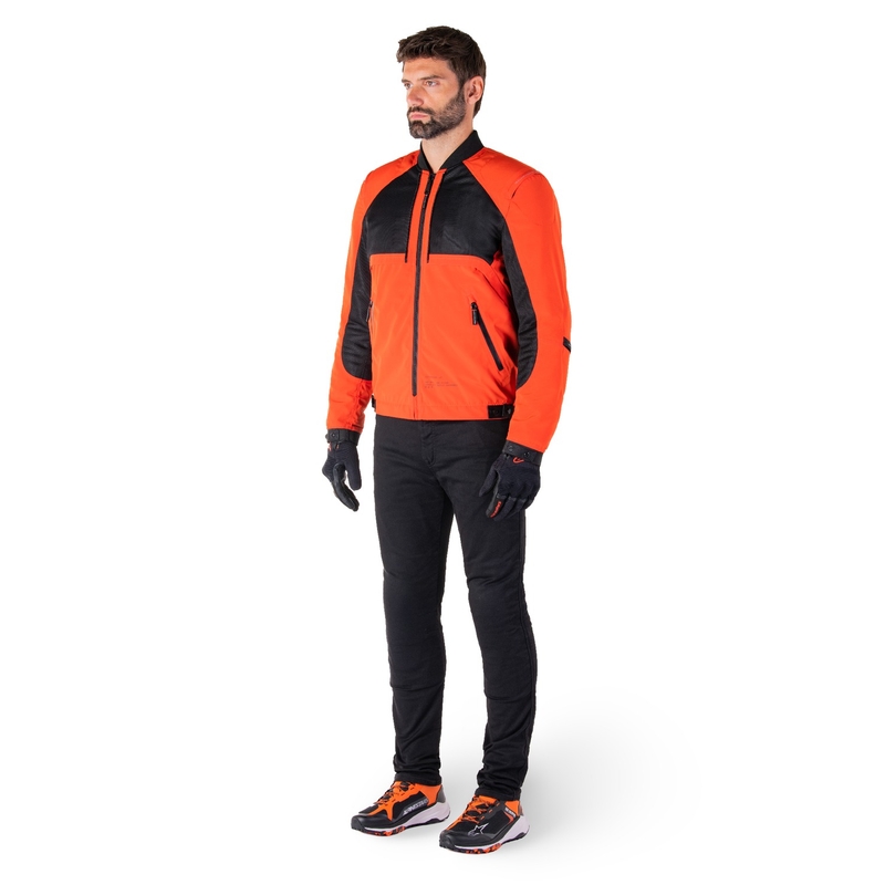 Alpinestars Mootant neperšlampama striukė black-fluo orange