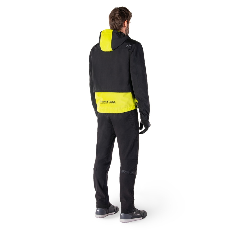 Alpinestars Mootant neperšlampama striukė Black-Fluo Yellow