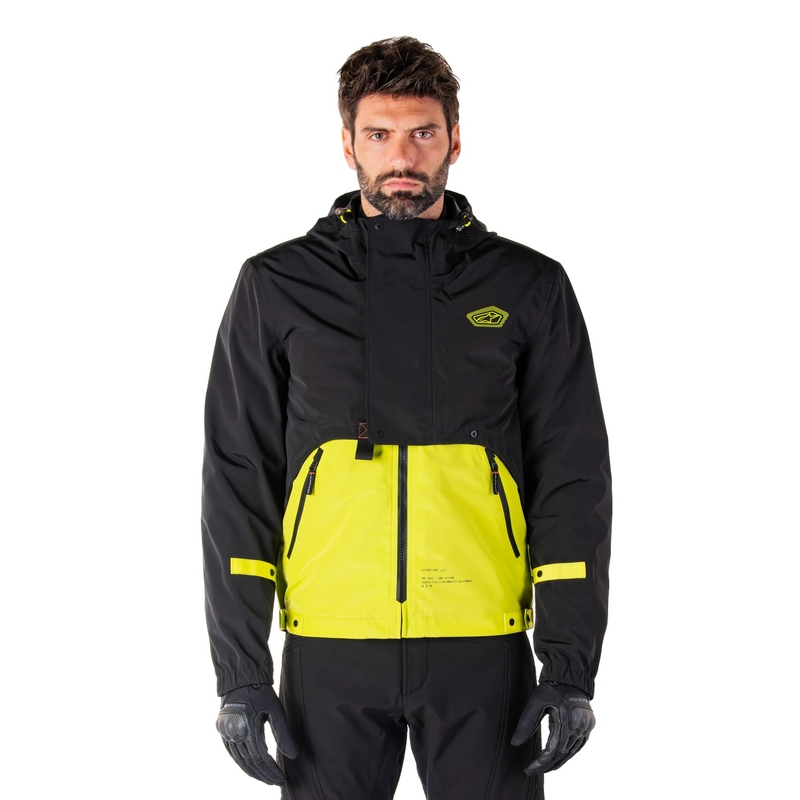 Alpinestars Mootant neperšlampama striukė Black-Fluo Yellow