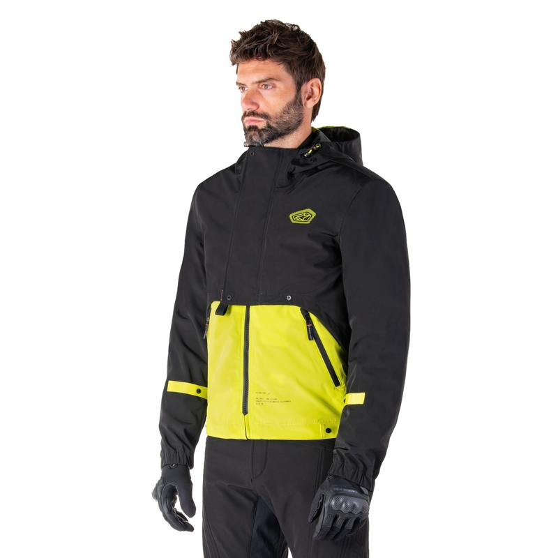 Alpinestars Mootant neperšlampama striukė Black-Fluo Yellow