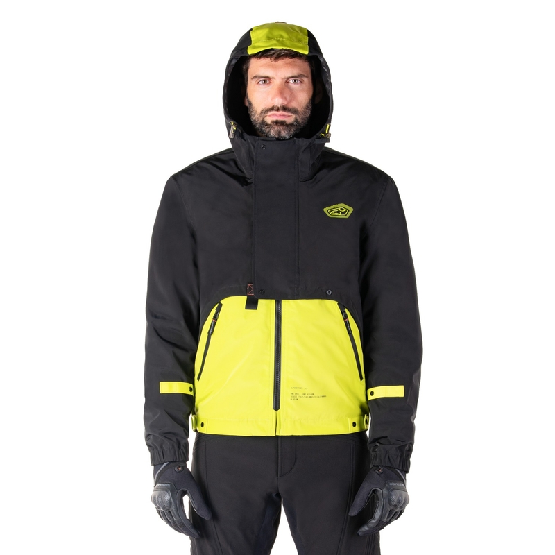 Alpinestars Mootant neperšlampama striukė Black-Fluo Yellow